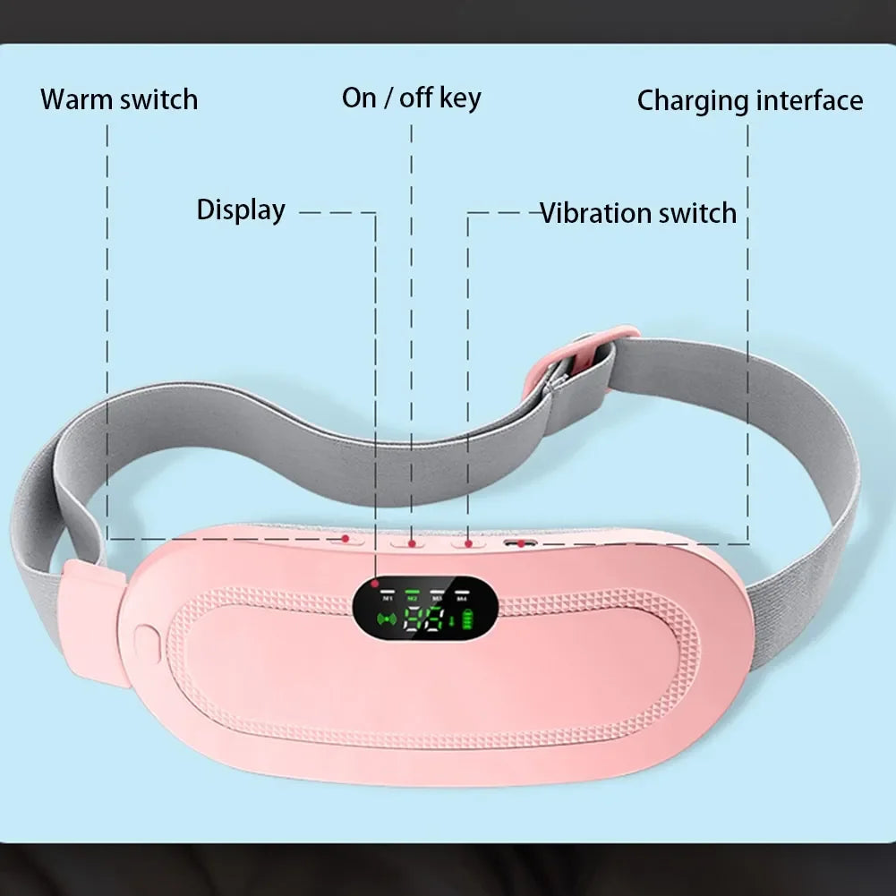Ceinture chauffante intelligente pour règles