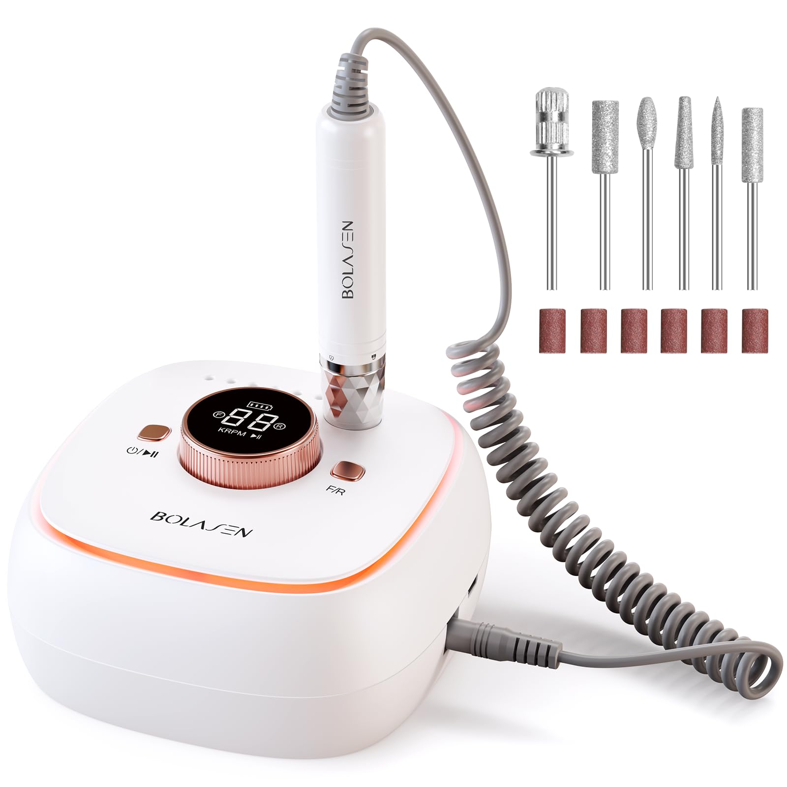 HaloDrill 40000 RPM Pro Brushless Nail Drill